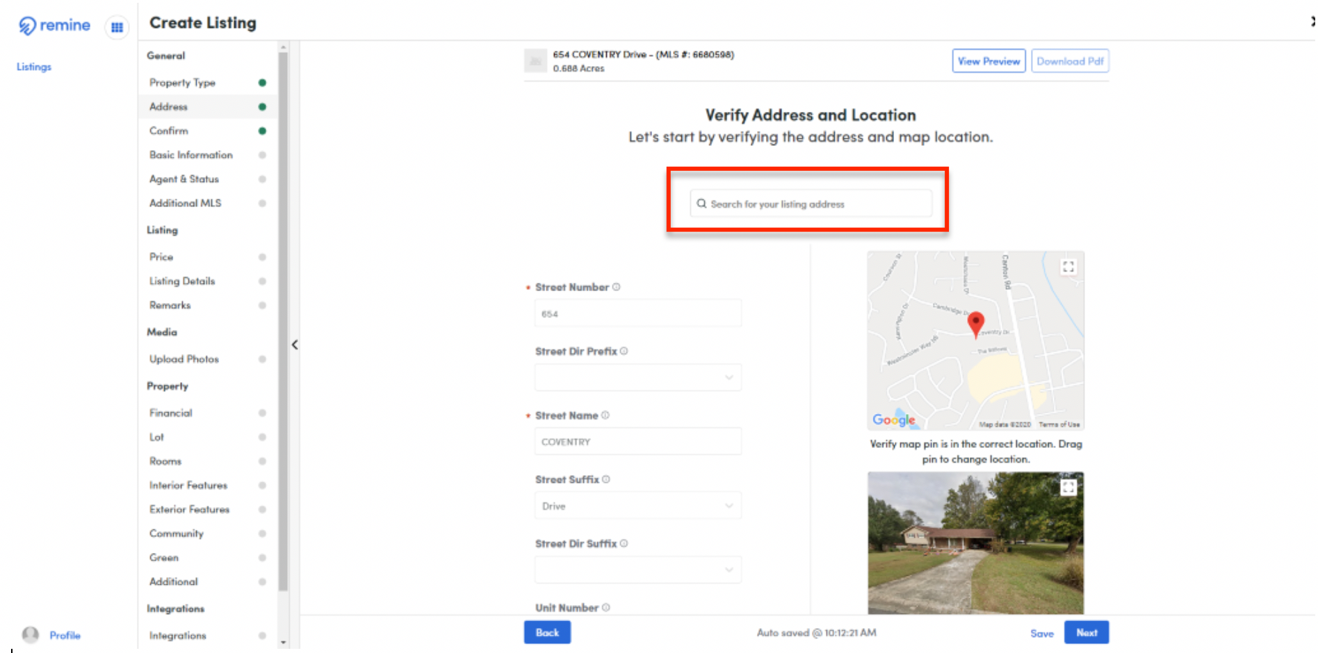 find address free online